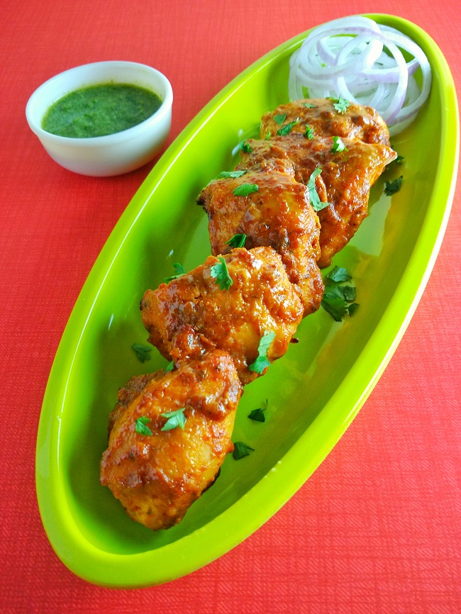 Piri Piri Chicken Tikka | Restaurant-Style Murg Tikka
