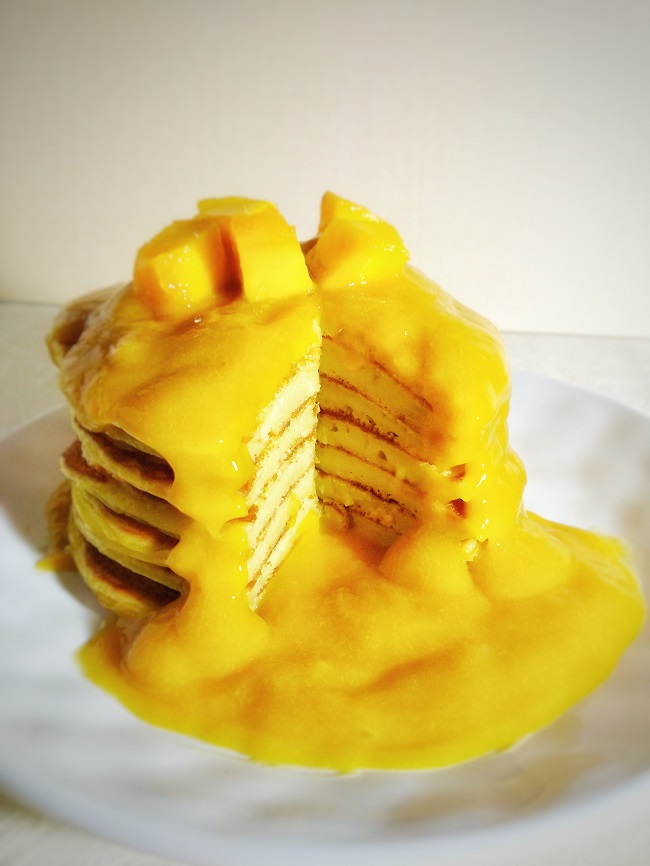 Mango Pancakes
