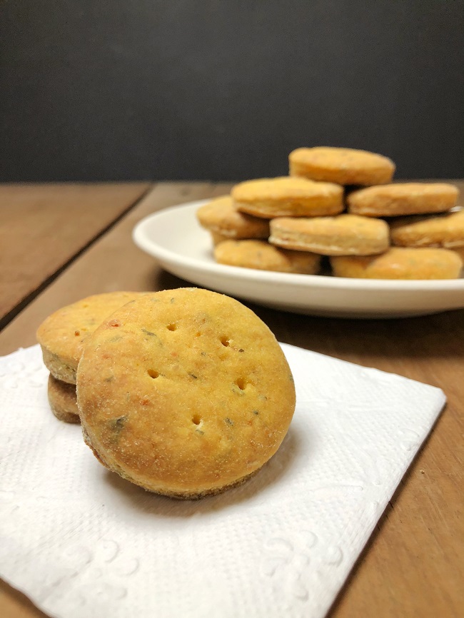 Quick Parmesan Biscuits Recipe - Made without Eggs and Butter