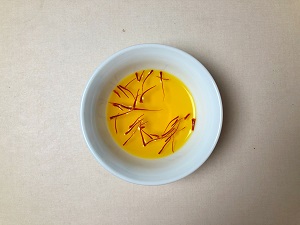 kesar or saffron water