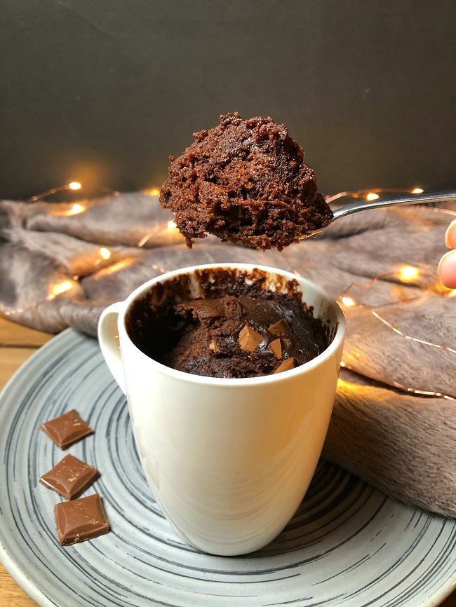 Easy Nutella Mug Cake Recipe
