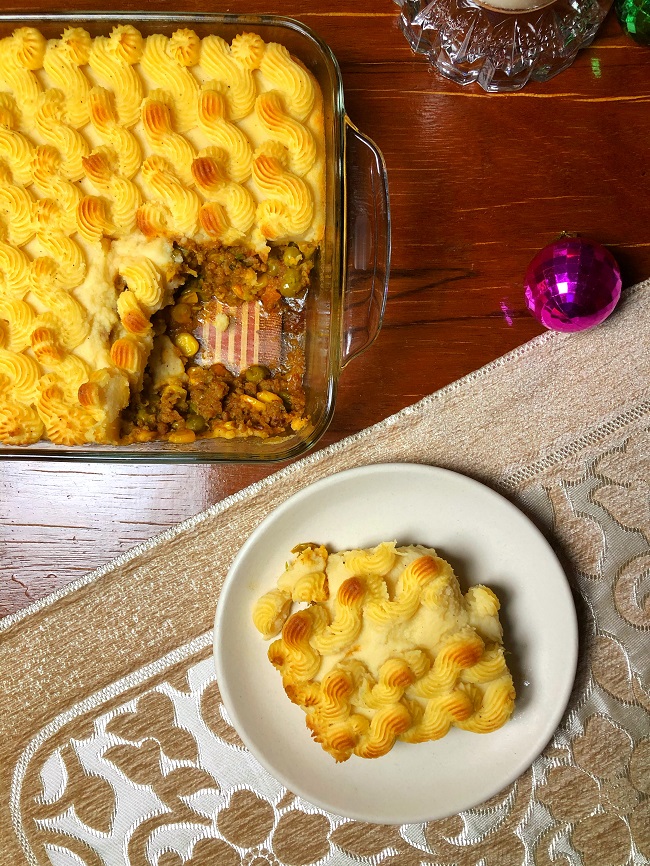 Quick and Easy Shepherd’s Pie recipe made Without Worcestershire sauce