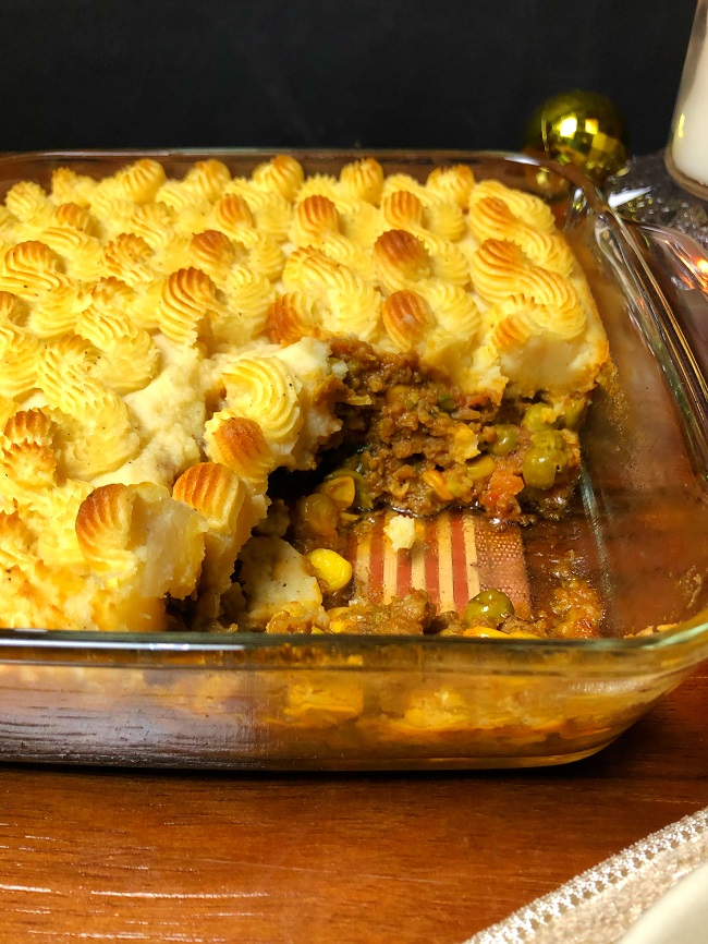Quick and Easy Shepherd’s Pie recipe made Without Worcestershire sauce
