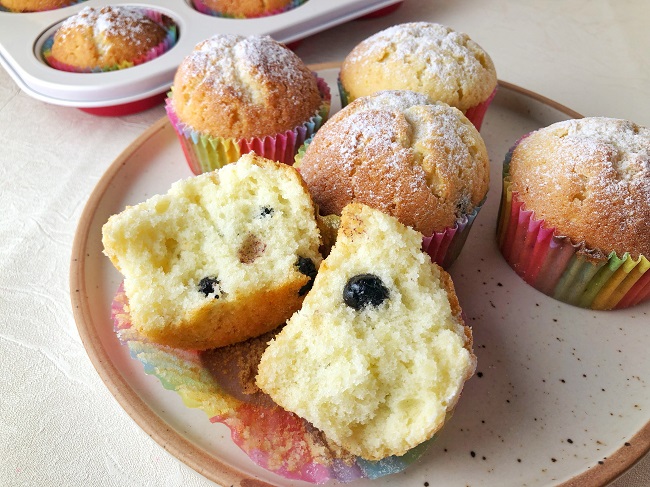 Easy Blueberry Muffins
