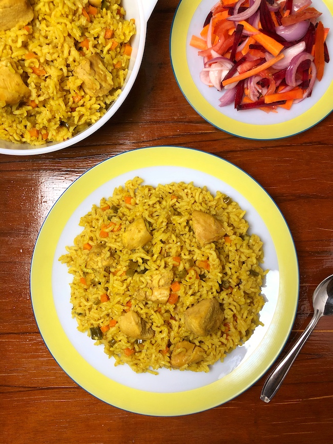 Pressure Cooker Chicken and Rice | Lazy Recipes