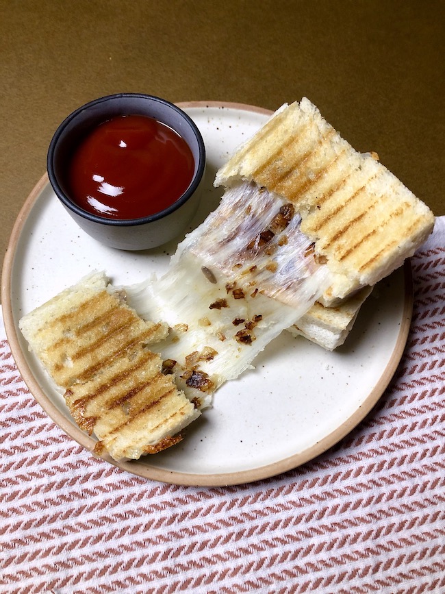 Grilled Cheese and Onion Sandwiches