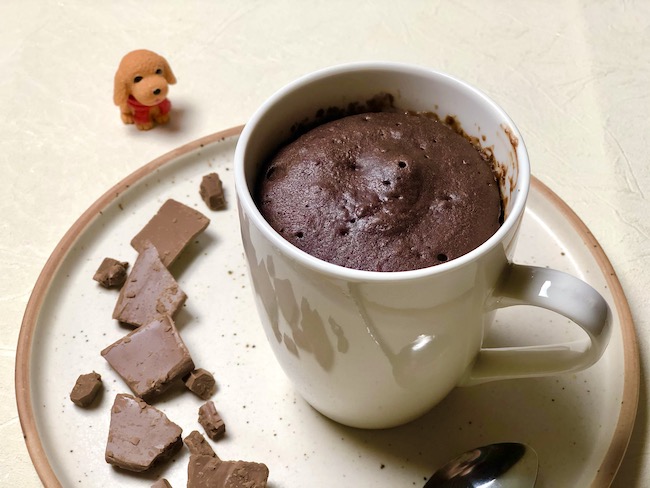 Eggless Chocolate Mug Cake Under 2 Minutes | Microwave Mug Cake Recipe
