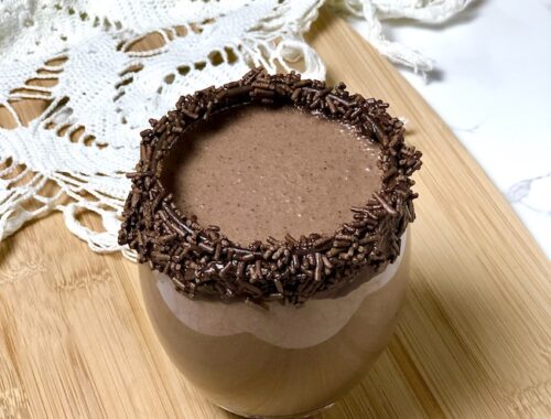 Chocolate Cake Milkshake Without Ice Cream