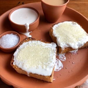 Malai Cheeni Toast | How To Make Sweet Malai Toast At Home
