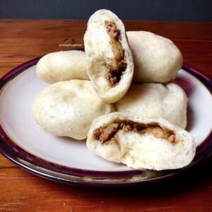 Steamed Teriyaki Chicken Buns/Bao (Baozi)