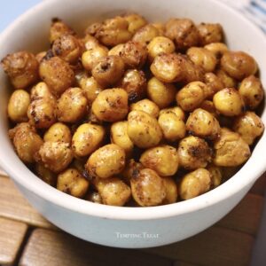 Indian-Style Roasted Masala Chickpeas