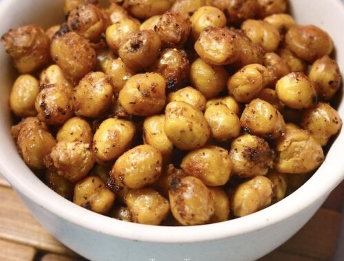 Indian-Style Roasted Masala Chickpeas