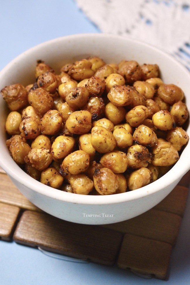 Indian-Style Roasted Masala Chickpeas