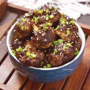 Baked Teriyaki Cauliflower | Healthy Gobi Pakora Recipe