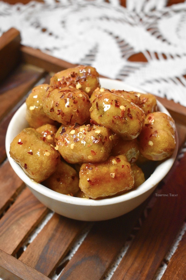 Easy Honey-Lemon Veggie Nuggets