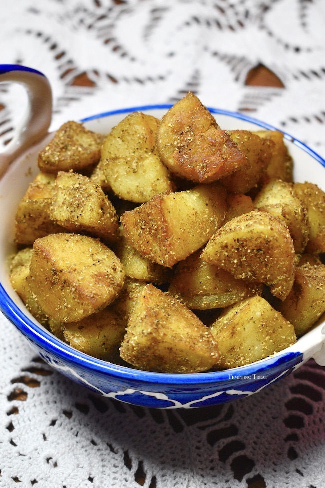 Bengali Bhaja Moshla Aloo Recipe