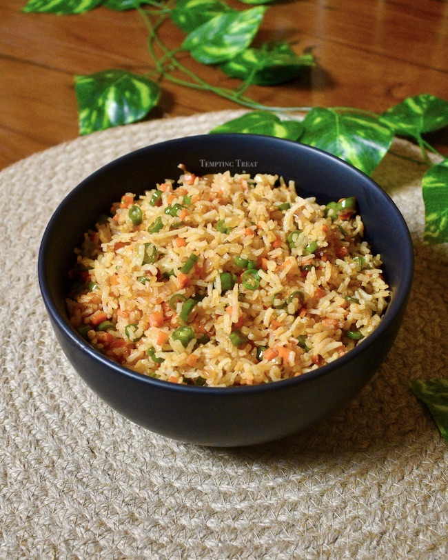 Street-Style Veg Schezwan Fried Rice