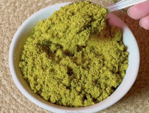 Sukhi Green Chutney Recipe For Chaat