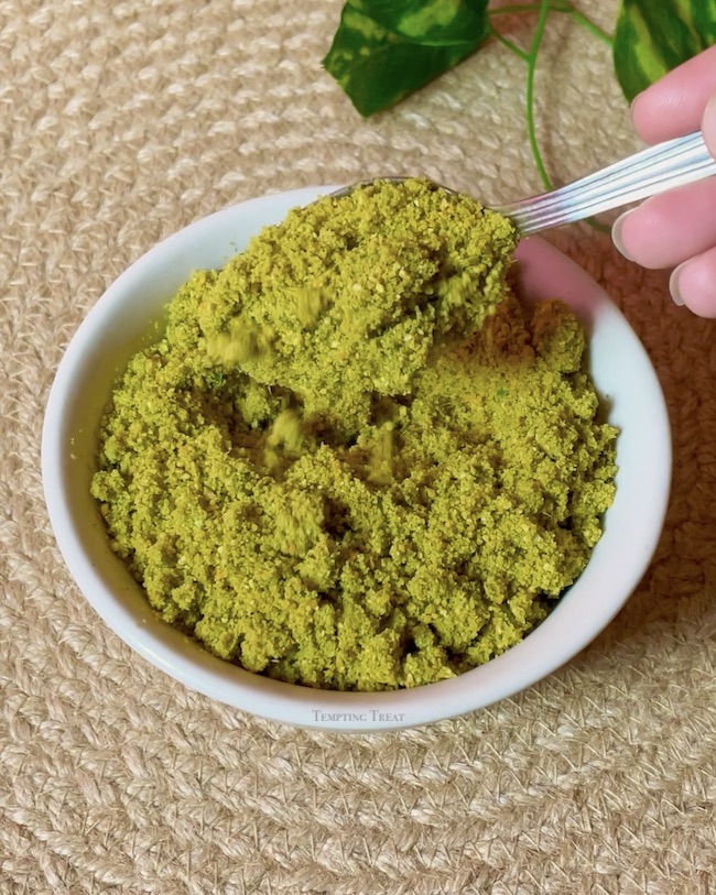 Sukhi Green Chutney Recipe For Chaat