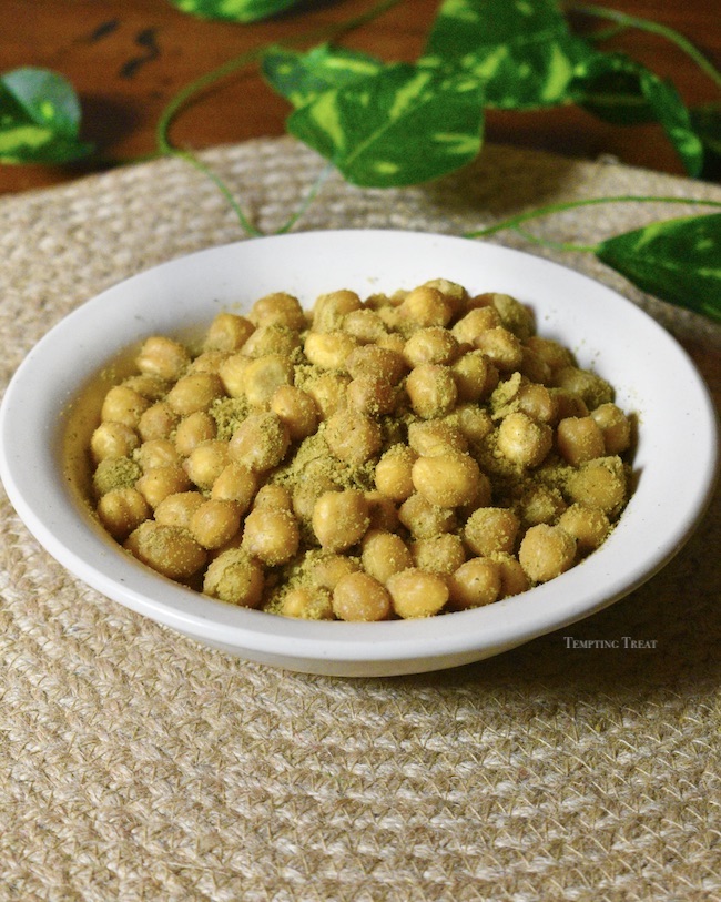 Chatpata Roasted Kabuli Chana/Chickpeas | Diwali Special Nasta/Namkeen/Snacks Recipe