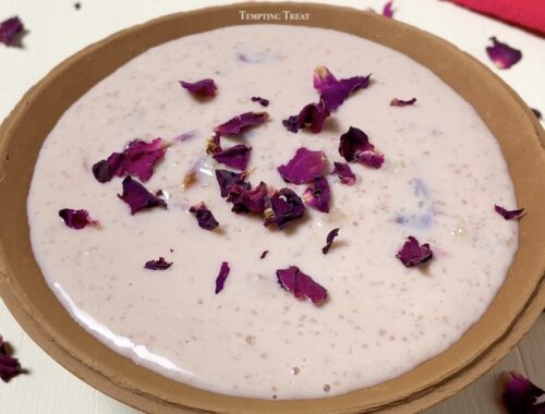 Rose Phirni Recipe For Iftar (Ramadan Dessert Recipes)