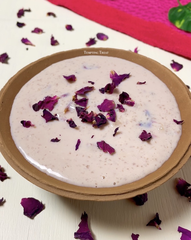 Rose Phirni Recipe For Iftar (Ramadan Dessert Recipes)