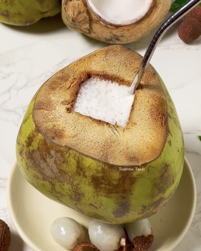 Litchi Coconut Shake