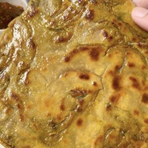 Onion Laccha/Lachha Paratha Recipe