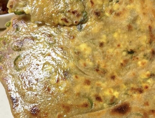 Paneer Laccha/Lachha Paratha Recipe