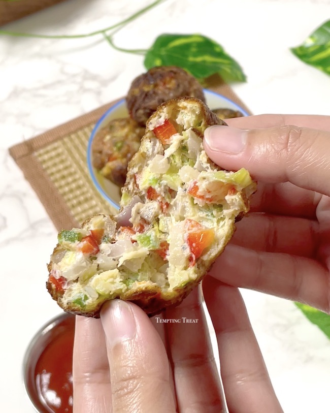 Egg Bites, Break Fast Egg Bites, Muttai Paniyaram, Anda Appe, Egg Bites In  Appam Pan