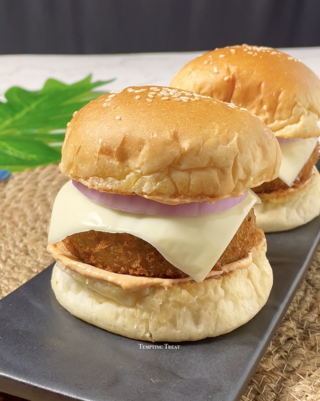 aloo tikki burger