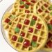 Pyaz Pakora Waffles Recipe