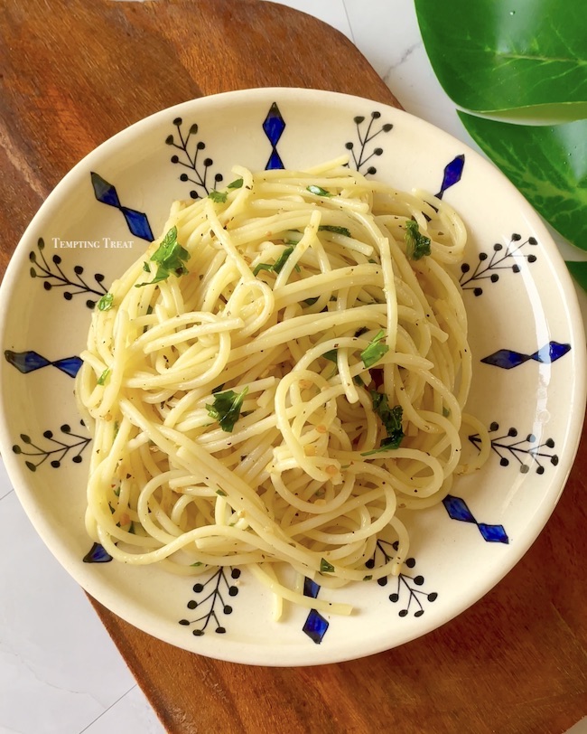 Butter Garlic Spaghetti Recipe