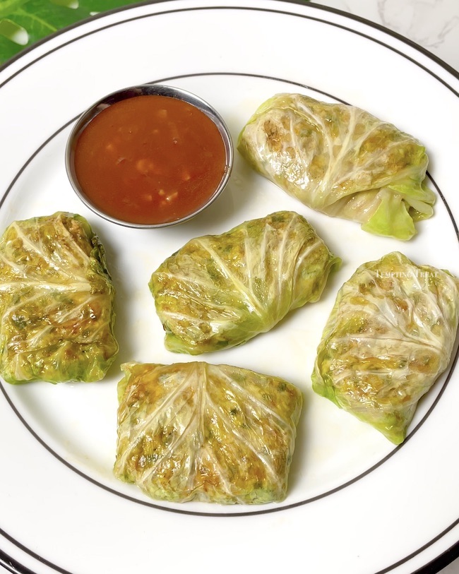 Healthy Cabbage Momo