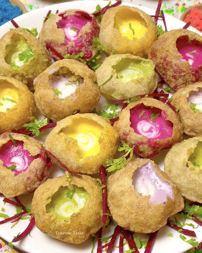 Dahi Golgappa Recipe (Holi Special Recipe)