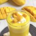 Thick Mango Lassi Recipe With Fresh Mango/Mango Pulp