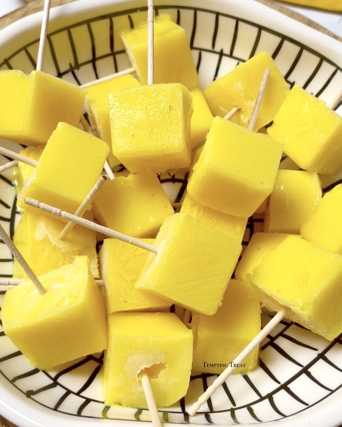 Healthy Mango Ice Cream/Popsicle