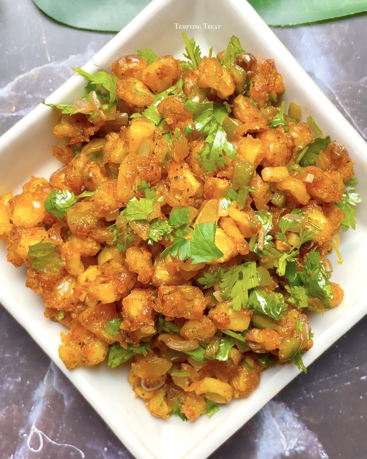 Crispy Corn Chaat Recipe