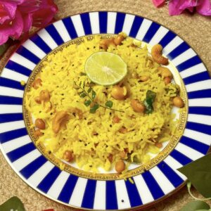 how to make lemon rice, simple lemon rice recipe