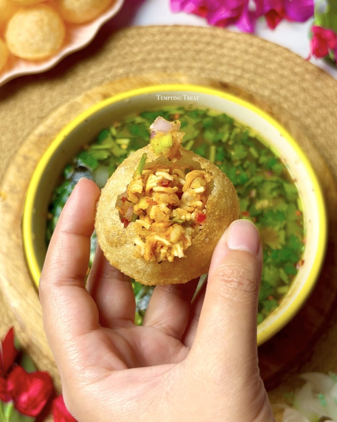 Nepali Wai Wai Pani Puri Recipe